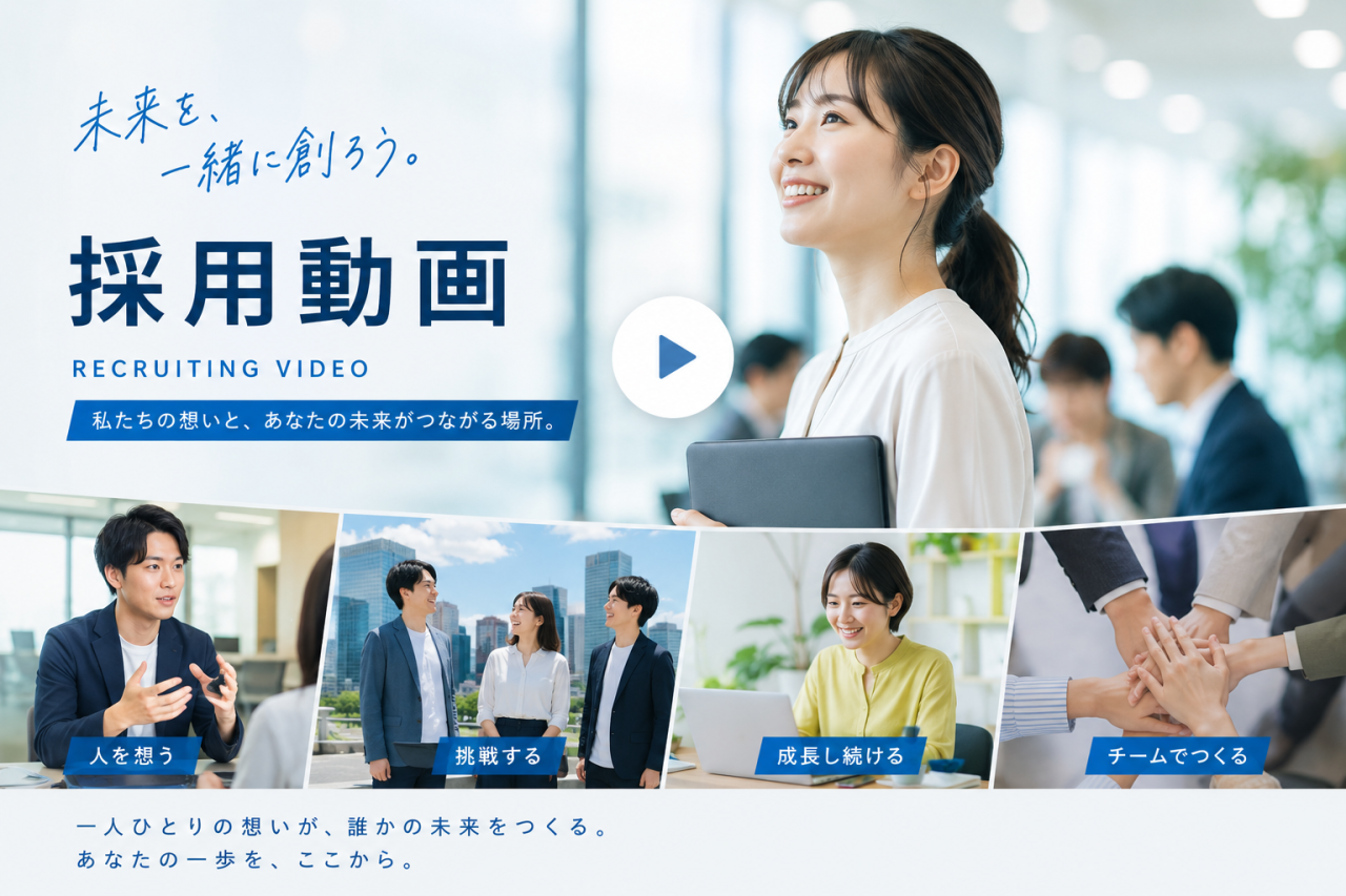 飲食業の採用難を動画が解決する——スタッフの「働きがい」を映像で伝えるコツ